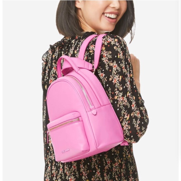 Cole Hann Black Grand Ambition Mini Backpack with Gold Hardware- NWT main image 8